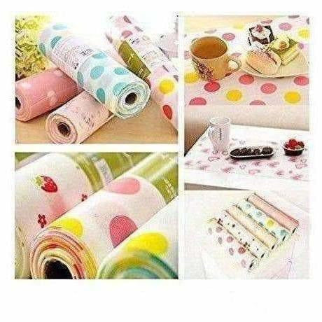 Kitchen Cupboard Liners, Refrigerator, Table Mats