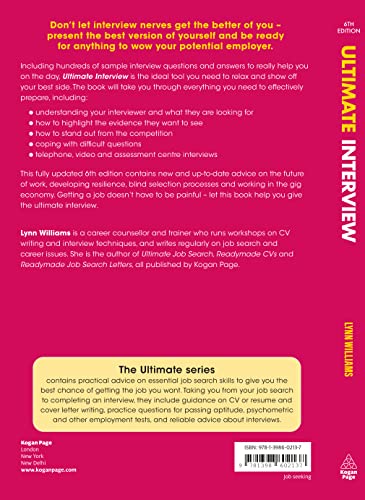 Ultimate Interview: 100s of Sample Questions and Answers for Interview Success (Ultimate Series)