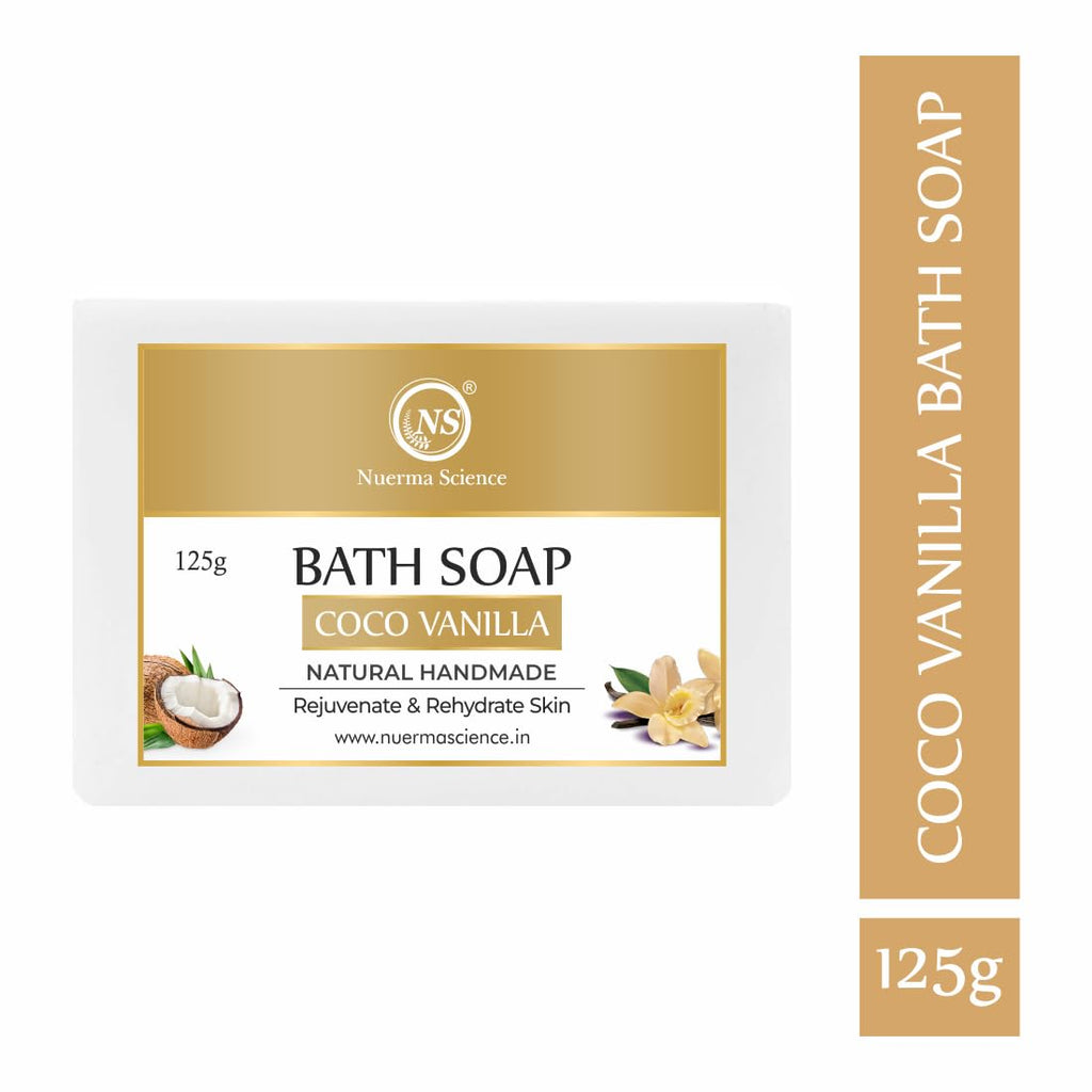 Nuerma Science Coco Vanilla Bath Soap | Rejuvenate & Rehydrates Skin - Distacart