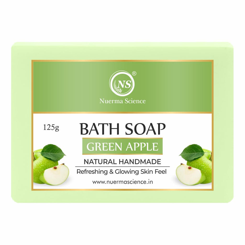 Nuerma Science Green Apple Bath Soap | Refreshes & Revitalizes Skin - Distacart