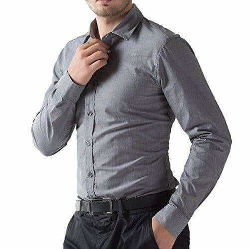Men's Cotton Solid Full Sleeve Shirts - Distacart