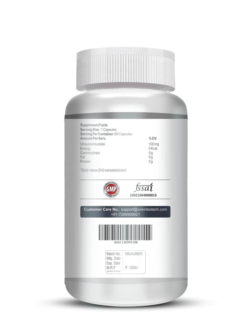Vokin Biotech Ubiquinol - Acetate – Support Heart Health