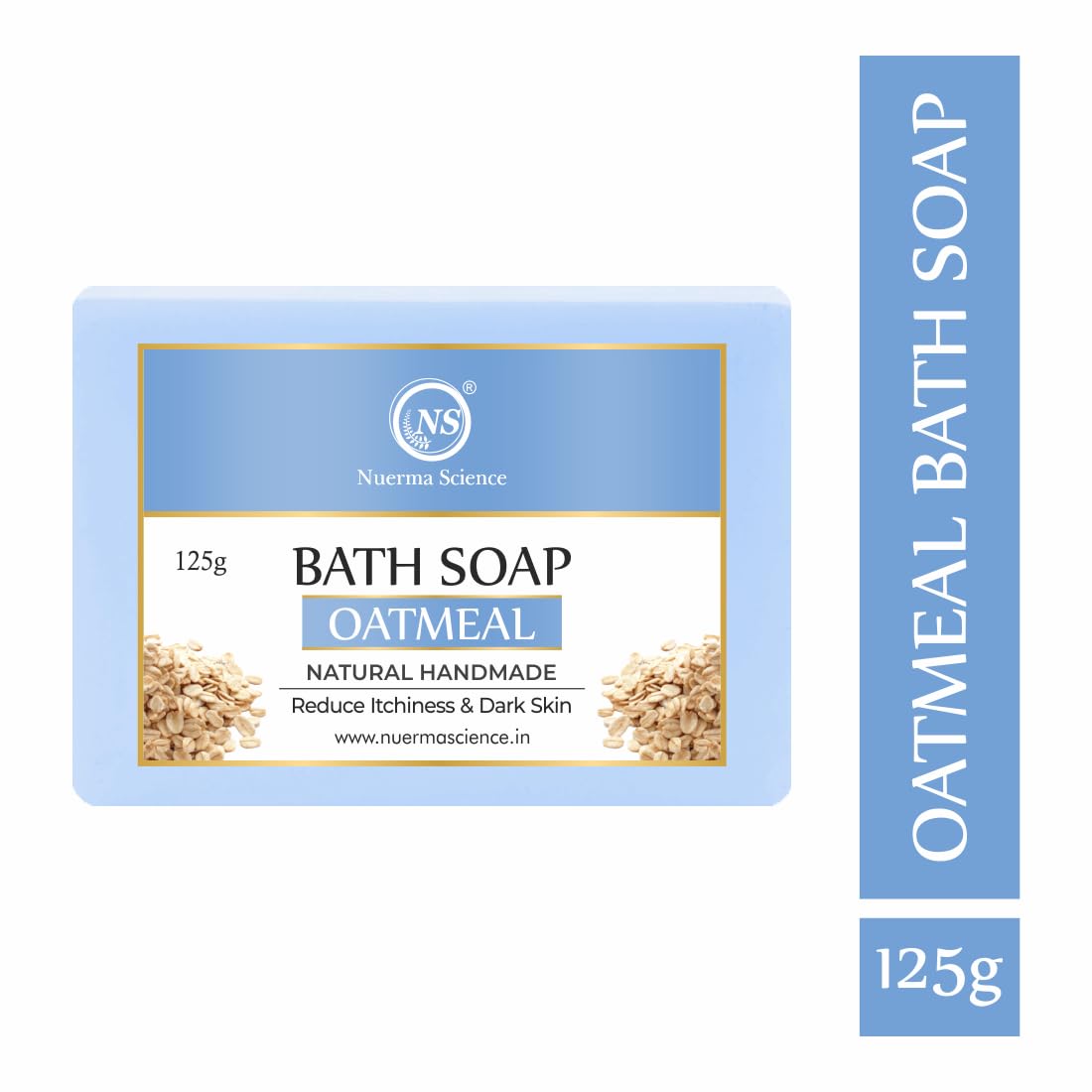 Nuerma Science Oatmeal Bath Soap | Reduce Itchiness & Dark Skin - Distacart