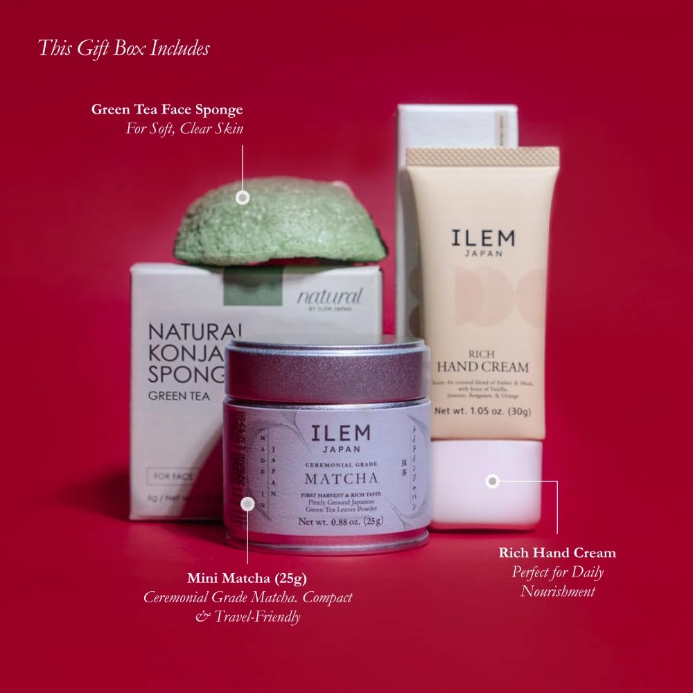 ILEM JAPAN Japanese Self-Care Set | The set is designed to restore, rejuvenate, and revitalize your inner and outer self