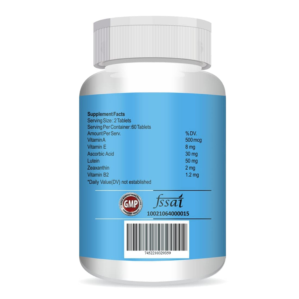 Vokin Biotech Topviz Eye Care Supplement To Improve Vision, Blue Light & Digital Guard (Lutein, Zeaxanthin)