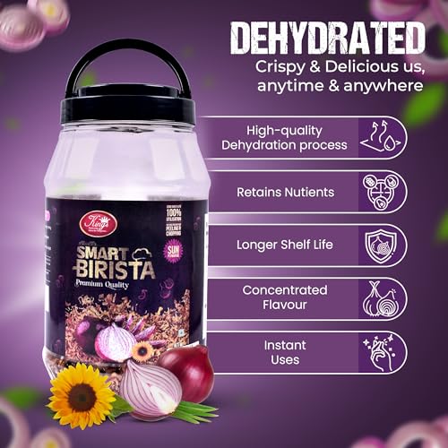 Kings Smart Birista Crispy Fried Onions with Sunflower Oil - Distacart