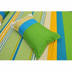 Cotton Double Bedsheet with 2 Pillow Covers - Multicolour