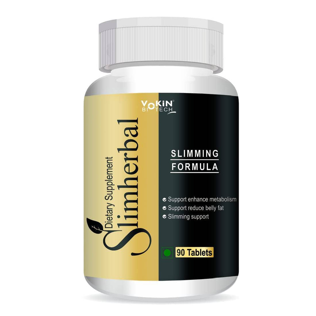 Vokin Biotech Slimherbal Tablets Support Reduce Belly Fat for Men & Women