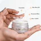 ILEM JAPAN Deep Moisturizer Face Cream 50g | For Dry Skin | Shea Butter + Hyaluronic Acid + Ceramide NP + Squalane | Face Cream for Women & Men | Made in Japan