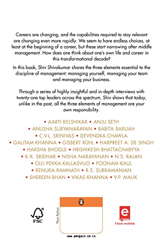 The Art of Management: Managing Yourself, Managing Your Team, Managing Your Business | Must read career & life management book | Penguin, Non-fiction