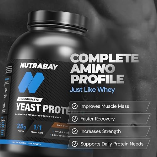 Nutrabay Yeast Protein Powder - Rich Chocolate Crème