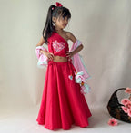 ArthLife Raspberry Pink Lehnga Set