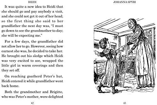 HEIDI (Abridged & illustrated edition)