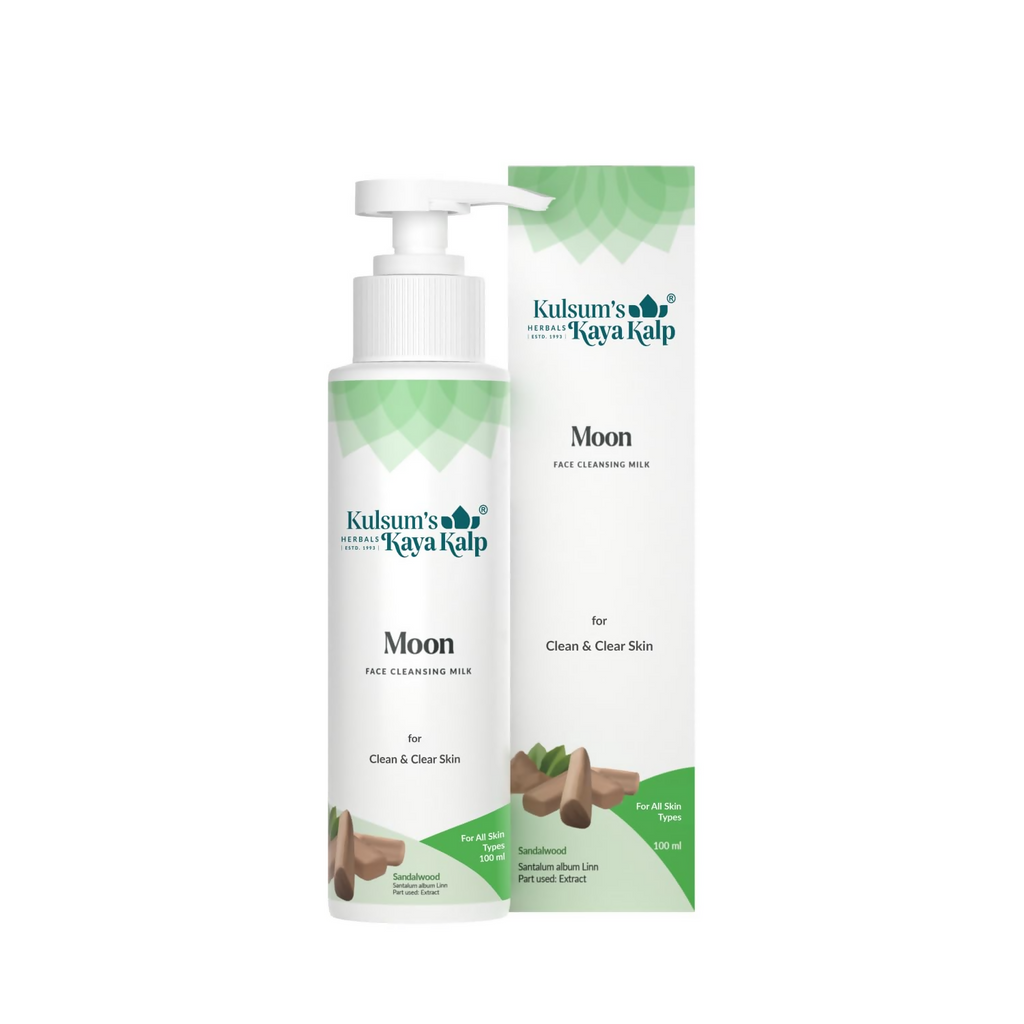 Kulsum's Kaya Kalp Moon Face Cleansing Milk For Clean & Clear Skin