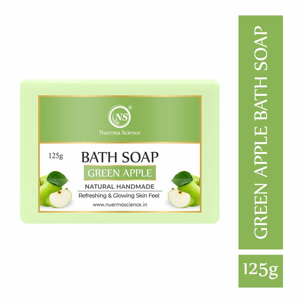 Nuerma Science Green Apple Bath Soap | Refreshes & Revitalizes Skin - Distacart
