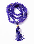 Kannssky Blue Hakik Agate Mala