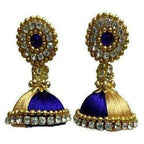 Silk thread bangles and ear rings - Distacart