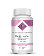 Vokin Biotech Multivitamin with Probiotics, With Vitamin C, Vitamin B, Vitamin D, Zinc, Supports Immunity and Gut health, For (Multivitamin For Women)