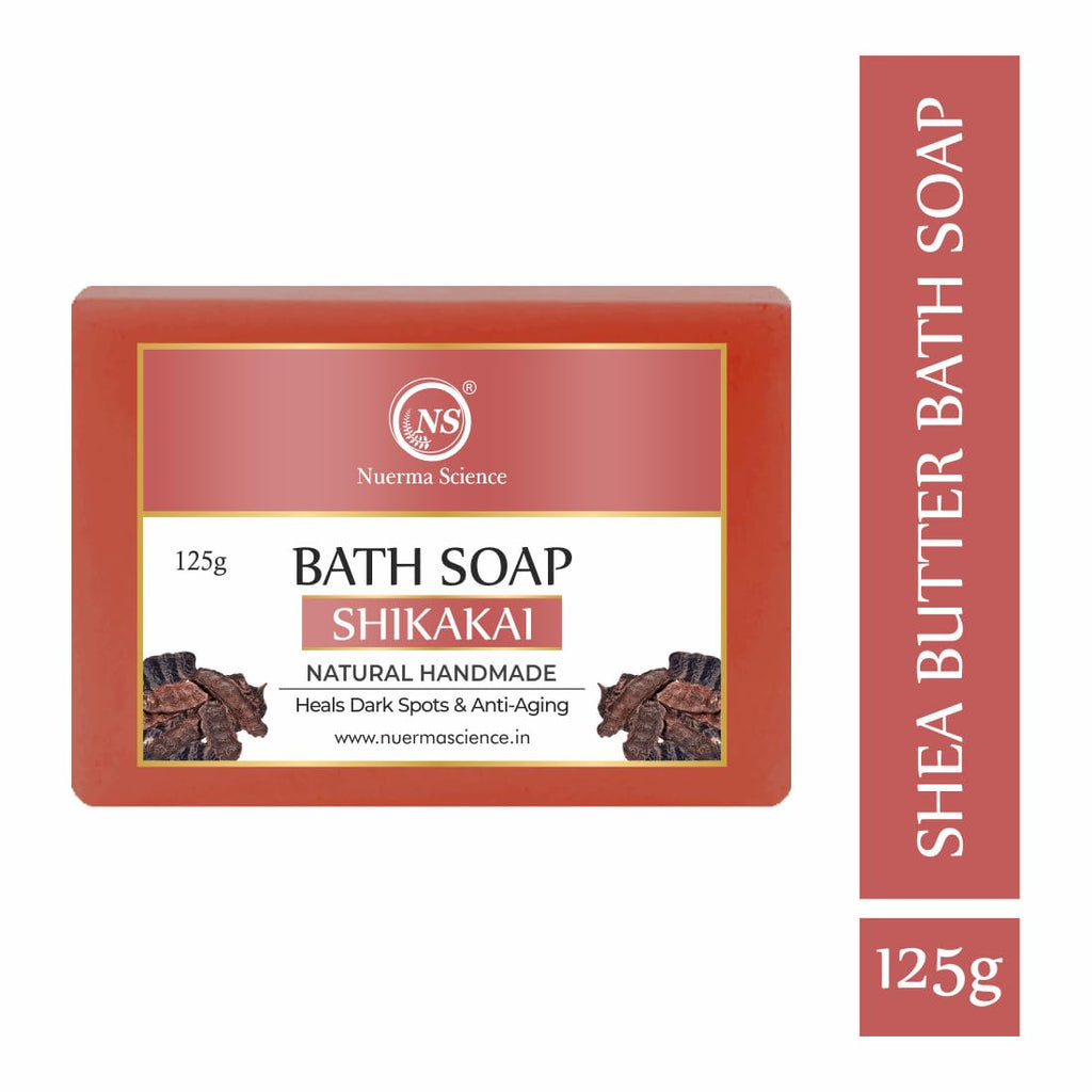 Nuerma Science Shikakai Bath Soap | Heals Dark Spots & Anti-Aging - Distacart