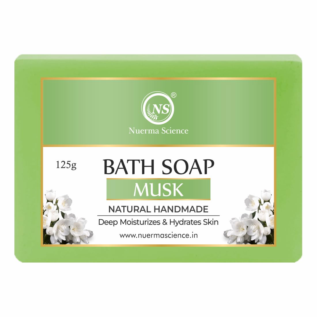 Nuerma Science Musk Bath Soap | Enveloping Fragrance for All-Day Freshness - Distacart