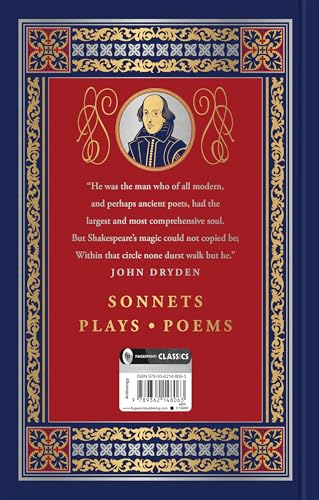 The Complete Works of William Shakespeare (Deluxe Hardbound Edition)
