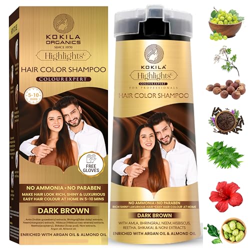 Kokila Shampoo For Men & Women, No Ammonia, No Paraben - Distacart