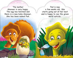 Sawan Set of 5 story books Baby Animals Series (Adventurous Cub,Baby Squirrel,Baby Dinosaur,City Calf & Baby Mouse) [Board book] Sawan