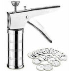 Stainless Steel Kitchen Press Maker with 12 Pieces - Distacart