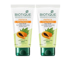 Biotique Bio Papaya Visibly Flawless Skin Face Wash - Distacart