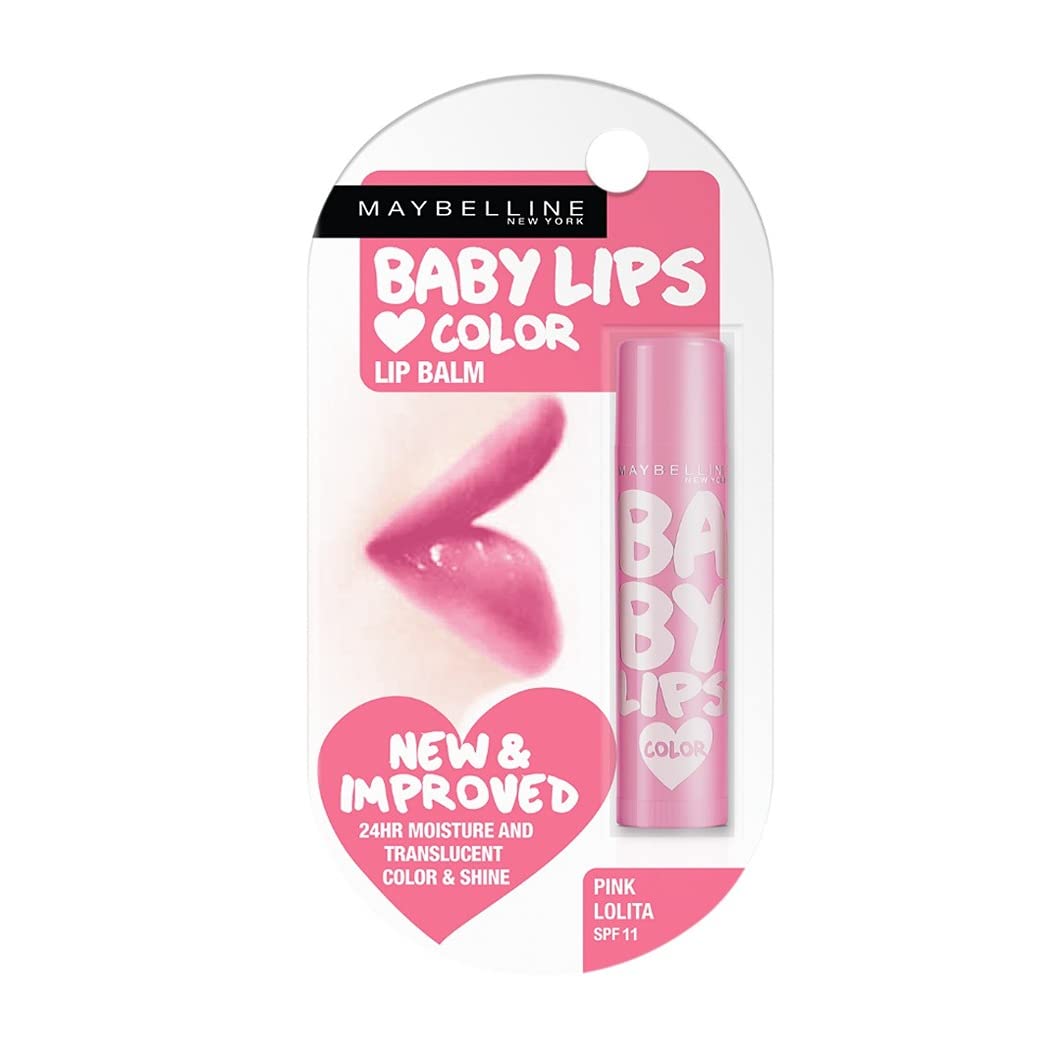 Maybelline New York Baby Lips Lip Balm - Pink Lolita and Berry Crush-SPF 20 - Distacart