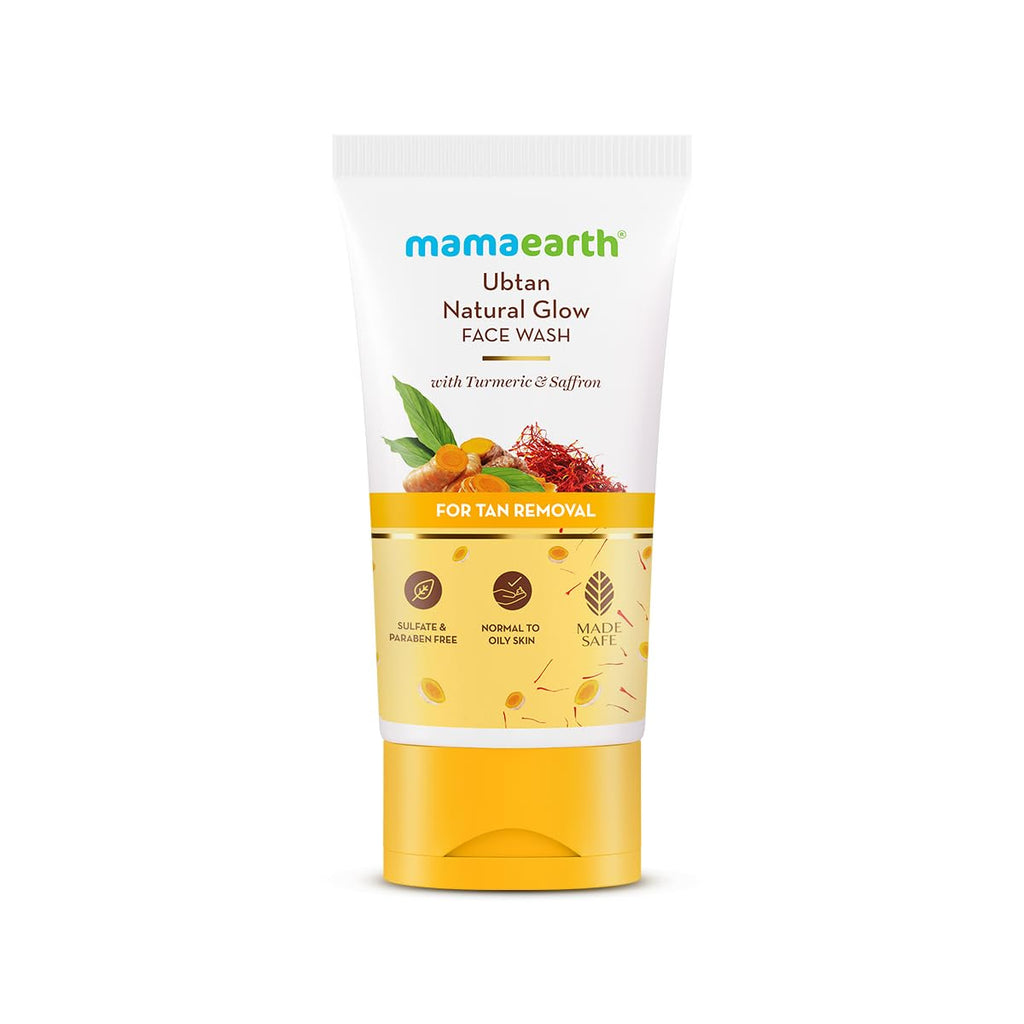 Mamaearth Ubtan Face Wash ingredients label