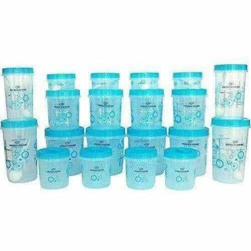 Plastic Package Container Set, 20-Pieces