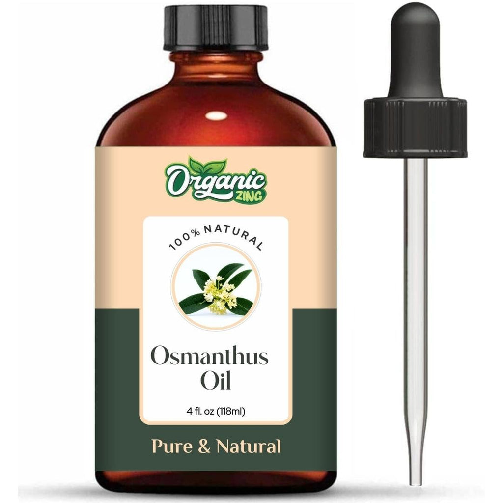 Organic Zing Osmanthus (Osmanthus fragrans) Oil | Pure & Natural Steam Distilled Essential Oil for Aroma, Diffusers & Skincare