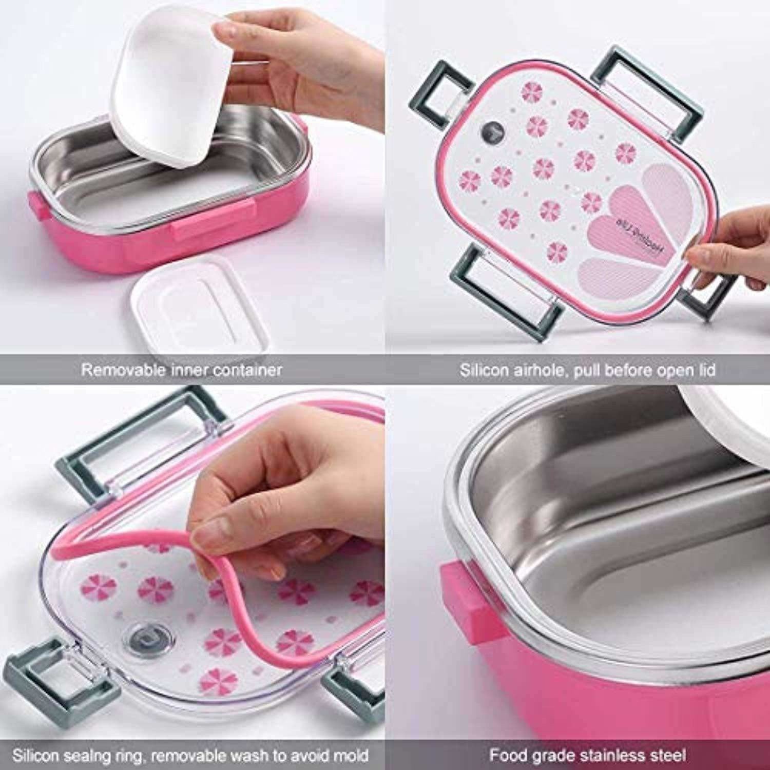 Stainless Steel Lunch Box 710 ml for Kids