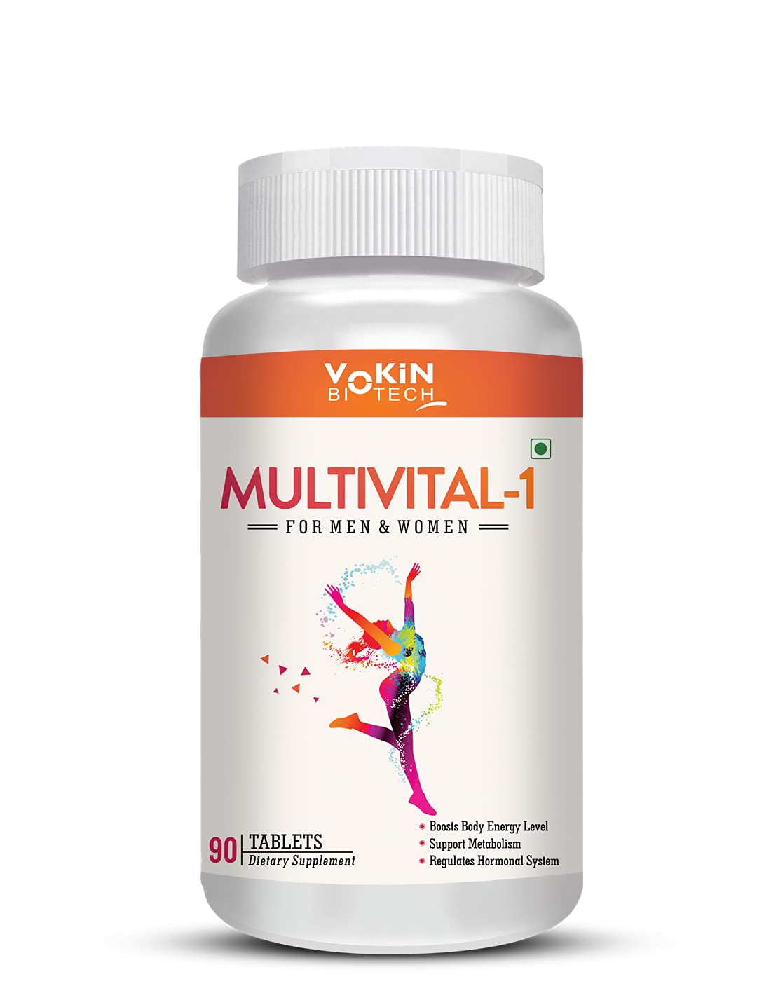 Vokin Biotech Multivital-1 General Daily Multi Vitamin with Potent Formula