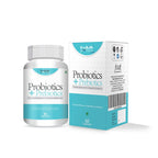 Vokin Biotech Probiotics+ Prebiotics Supplement 50 Billion Cfu For Women & Men With Prebiotics 150 mg | Probiotic Capsules For Digestion Support, Gut Health And Immunity
