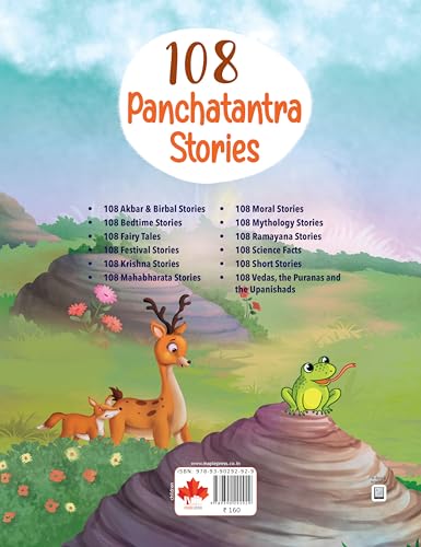 108 Panchatantra Stories (Illustrated) - Story Book for Kids - English Short Stories - Moral Stoy Book - Bedtime Stories - Age 3+ - Read Aloud to Infants, Toddlers