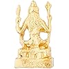 Estele Gold-Polished Adiyogi Shiva idol for Pooja/Car decor - Distacart