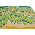 Cotton Double Bedsheet with 2 Pillow Covers - Multicolour