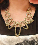 Gold-Toned Alloy Designer Necklace - The Pari