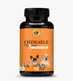 PetPetals Chewable Hip & Joint Chicken Flavor Dog Tablets for Skin & Digestive System Pet Health Supplements