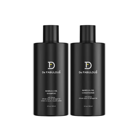 De Fabulous Marula Oil Shampoo + Conditioner Combo
