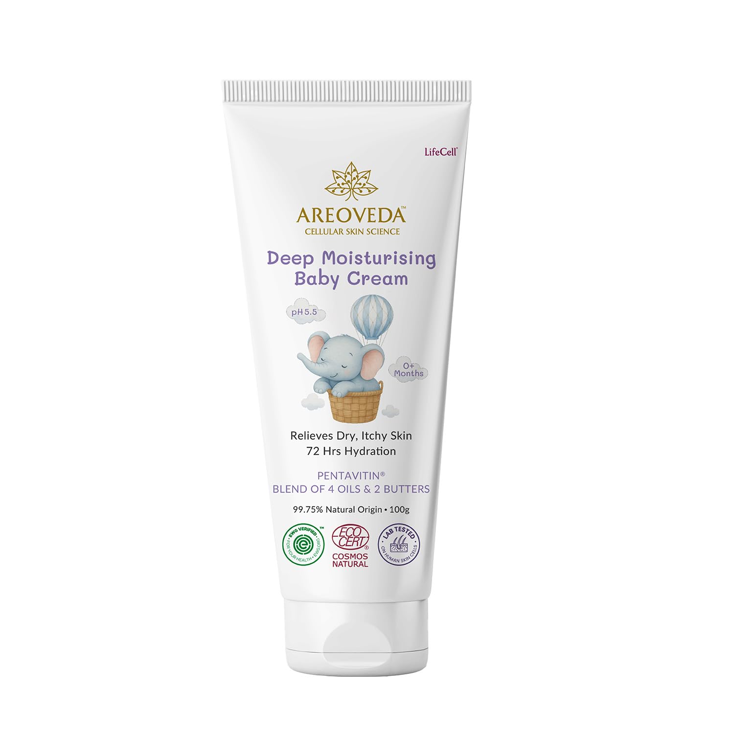 AreoVeda Deep Moisturising Baby Cream - Distacart