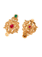Saraf RS Jewellery Gold-Plated Multi-Colored Jewellery Set - Distacart