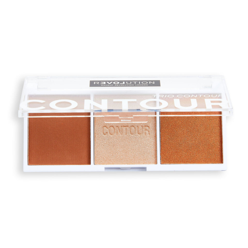 Relove Colour Play Contour Trio Palette Baked Sugar - Baked Sugar - Distacart