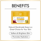 Nuerma Science Kesar Olive Bath Soap | Brightens & Nourishes Skin - Distacart