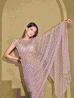 Tikhi Imli Embellished Sequinned Ready to Wear Saree - Distacart