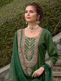 Indo Era Ethnic Motifs Yoke Design Straight Kurta with Trousers & Dupatta - Distacart