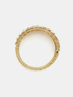 Ruby Raang 22k Gold Polished Kundan Bracelet - Distacart