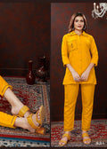 Monjolika Fashion Yellow Maaza Cotton With Hand Work Trendy Co Ord Set - Distacart